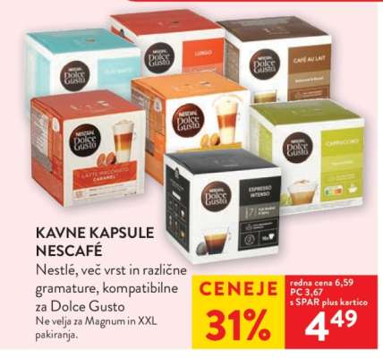 Kavne kapsule Nescafé
