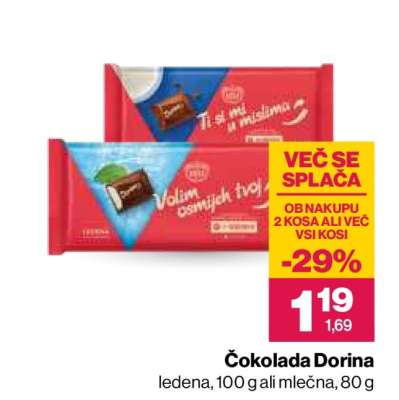 Čokolada Dorina