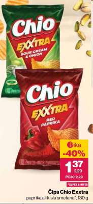 Čips Chio Exxtra