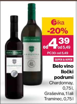 Belo vino Iločki podrumi