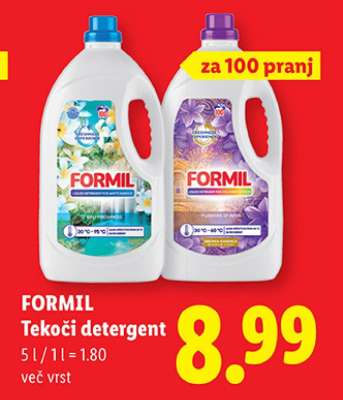 FORMIL Tekoči detergent