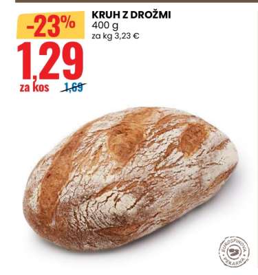 KRUH Z DROŽMI