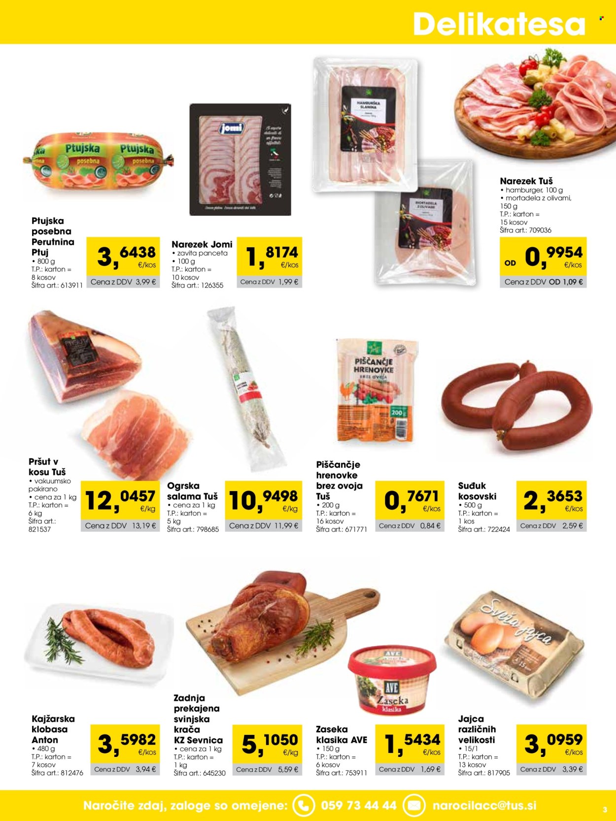 Tuš Cash & Carry katalog - 1.9.2026 - 30.9.2026. Stran 3