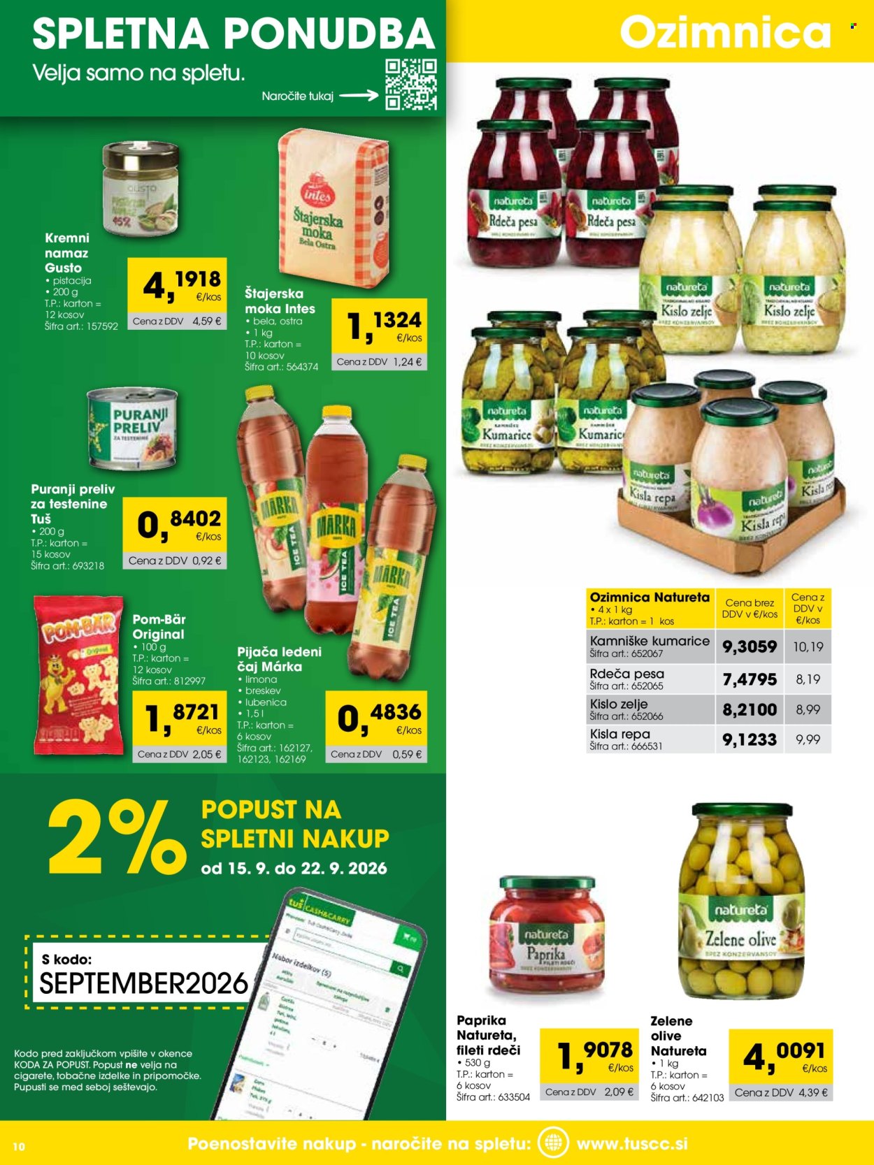 Tuš Cash & Carry katalog - 1.9.2026 - 30.9.2026. Stran 10