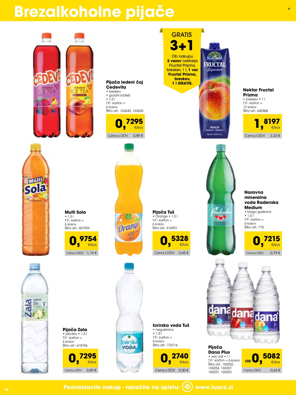 Tuš Cash & Carry katalog - 1.9.2026 - 30.9.2026. Stran 16