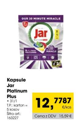 Kapsule Jar Platinum Plus