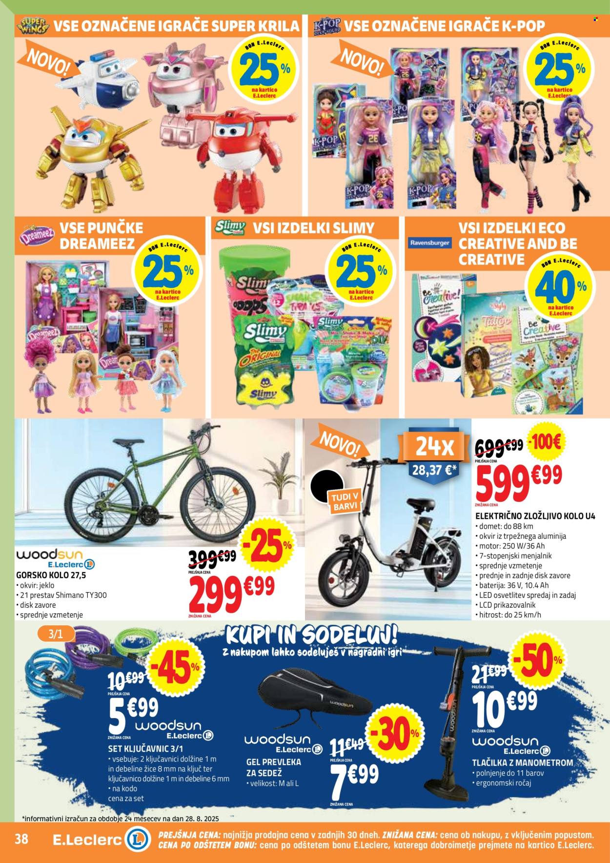 E.Leclerc katalog - 9.9.2026 - 19.9.2026. Stran 38