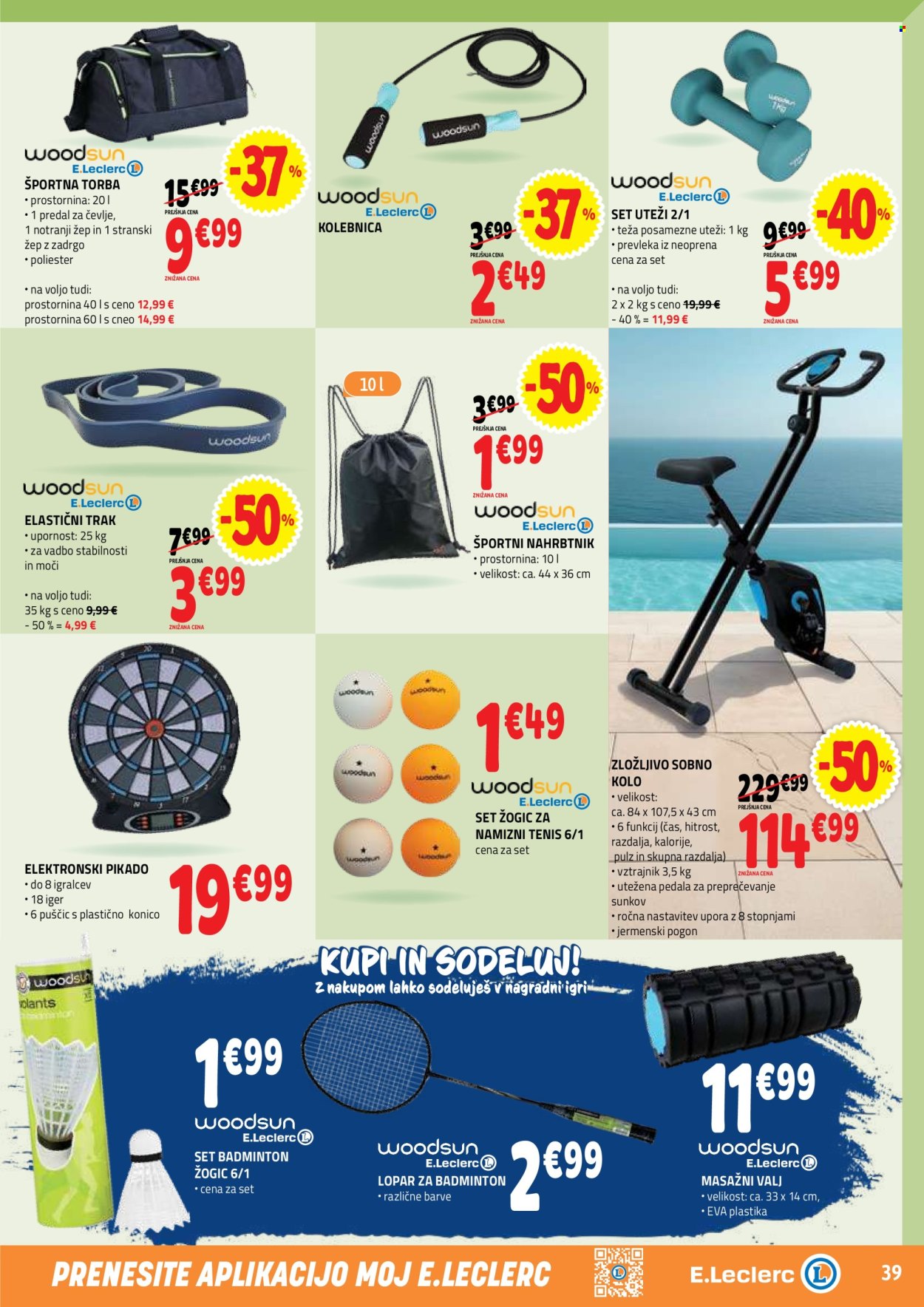 E.Leclerc katalog - 9.9.2026 - 19.9.2026. Stran 39