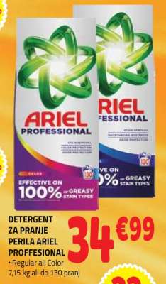 DETERGENT ZA PRANJE PERILA ARIEL PROFESSIONAL
