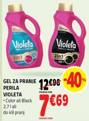 GEL ZA PRANJE PERILA VIOLETA
