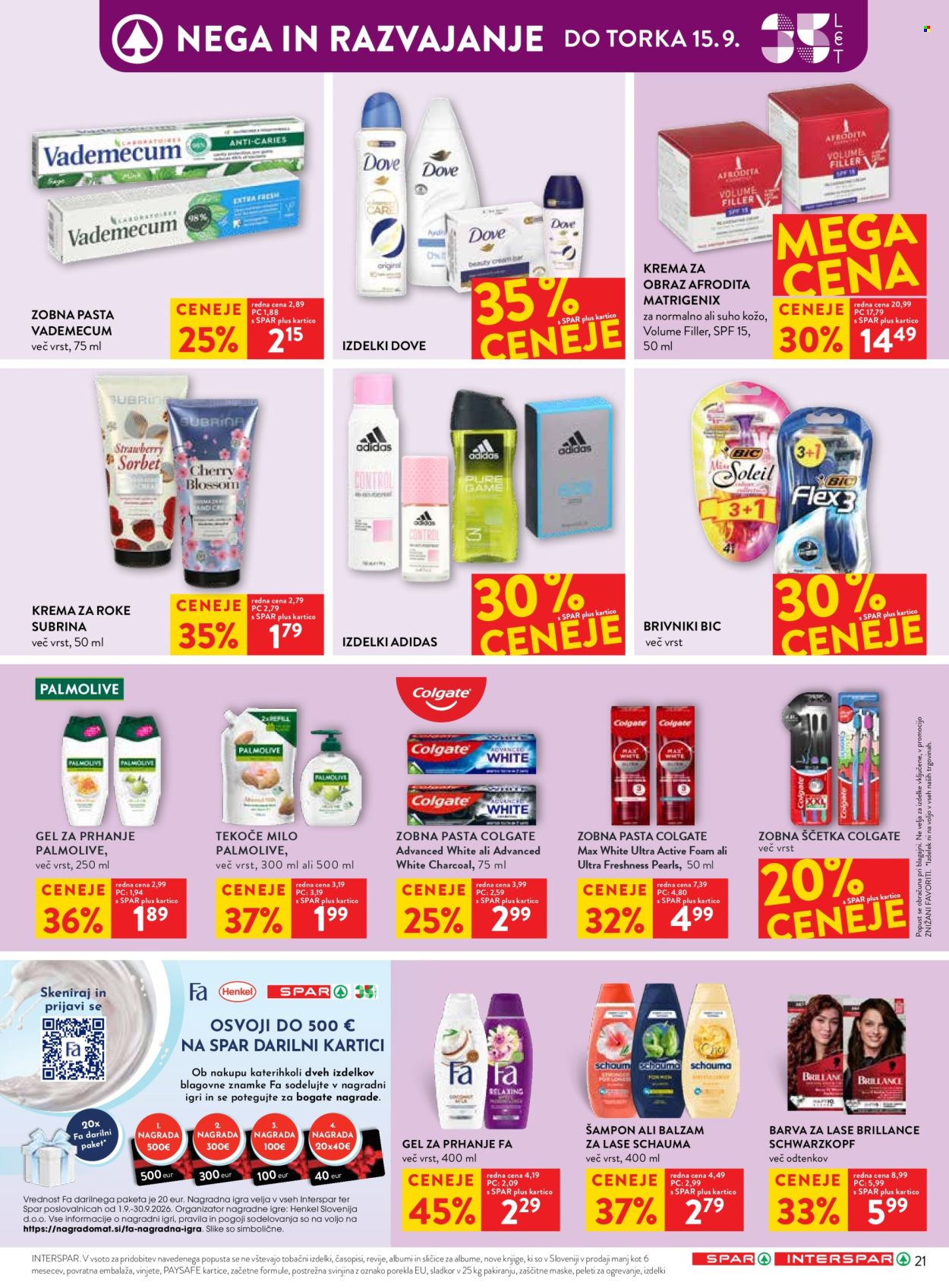 SPAR katalog - 9.9.2026 - 15.9.2026. Stran 38