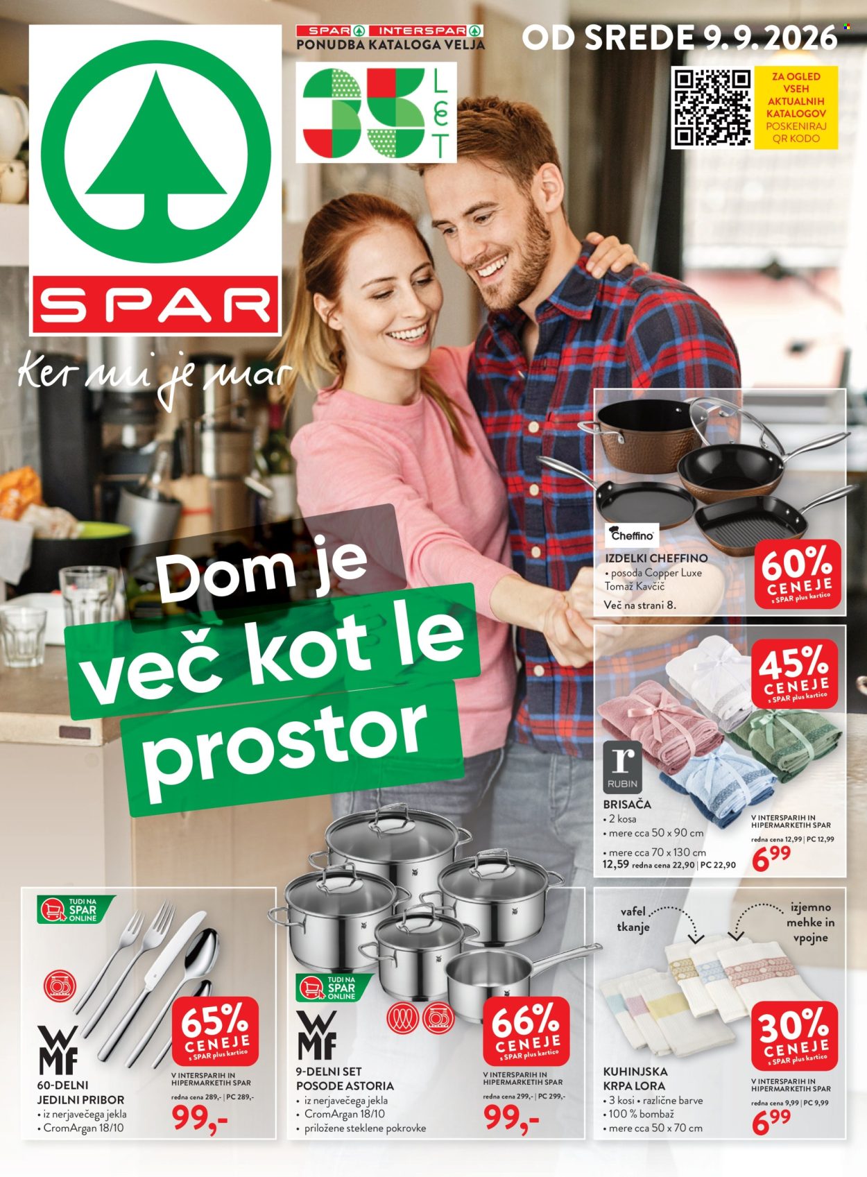 SPAR katalog - 9.9.2026 - 22.9.2026. Stran 1