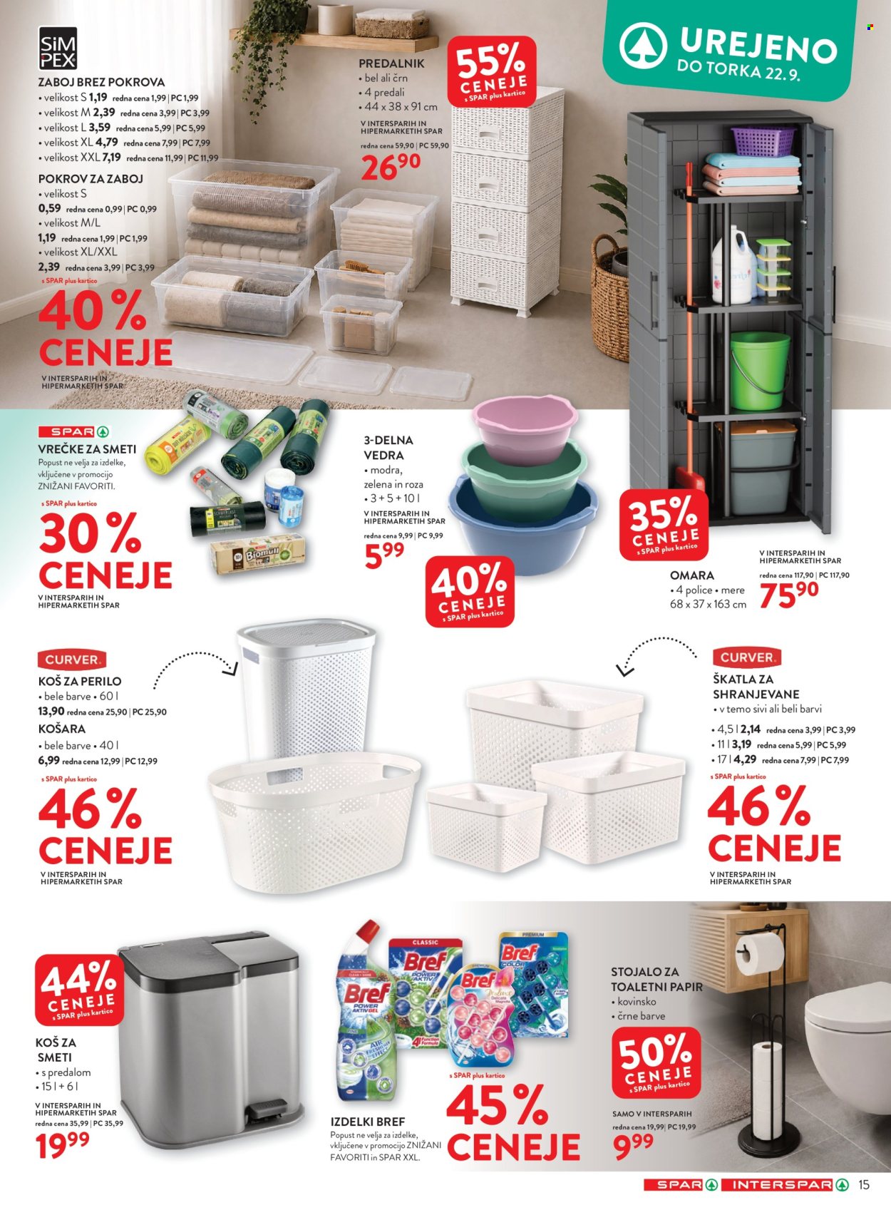 SPAR katalog - 9.9.2026 - 22.9.2026. Stran 15