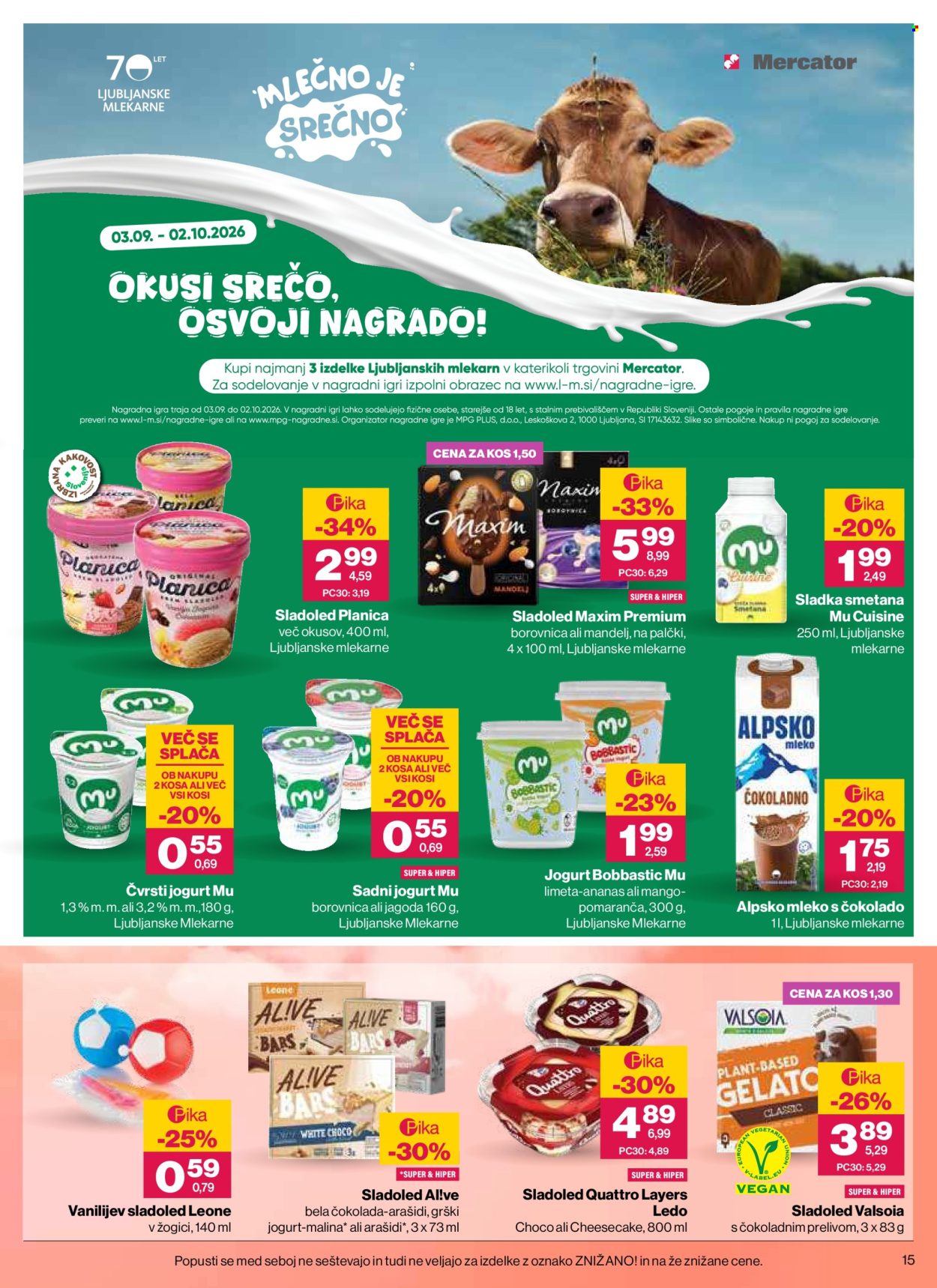 Mercator katalog - 10.9.2026 - 16.9.2026. Stran 15