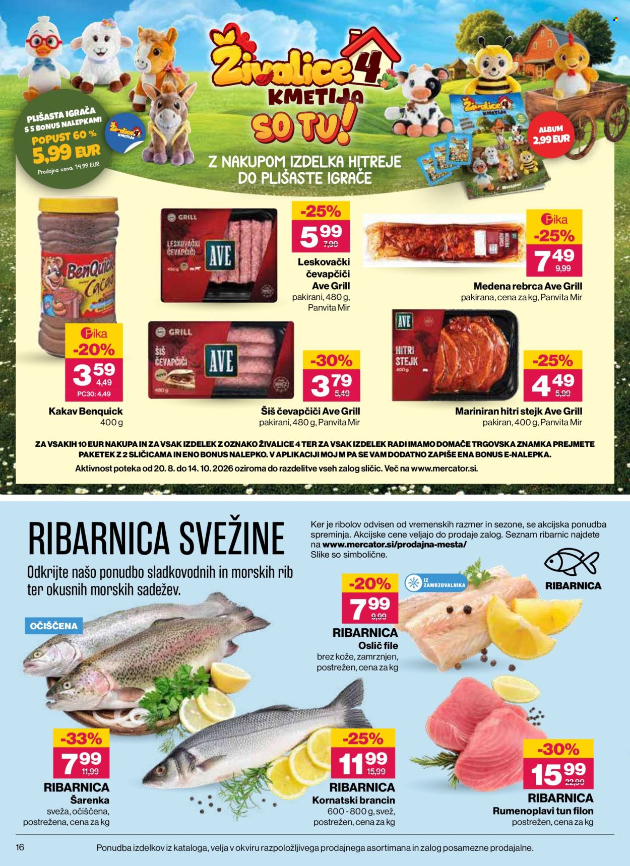 Mercator katalog - 10.9.2026 - 16.9.2026. Stran 16