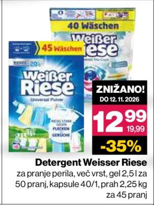 Detergent Weisser Riese