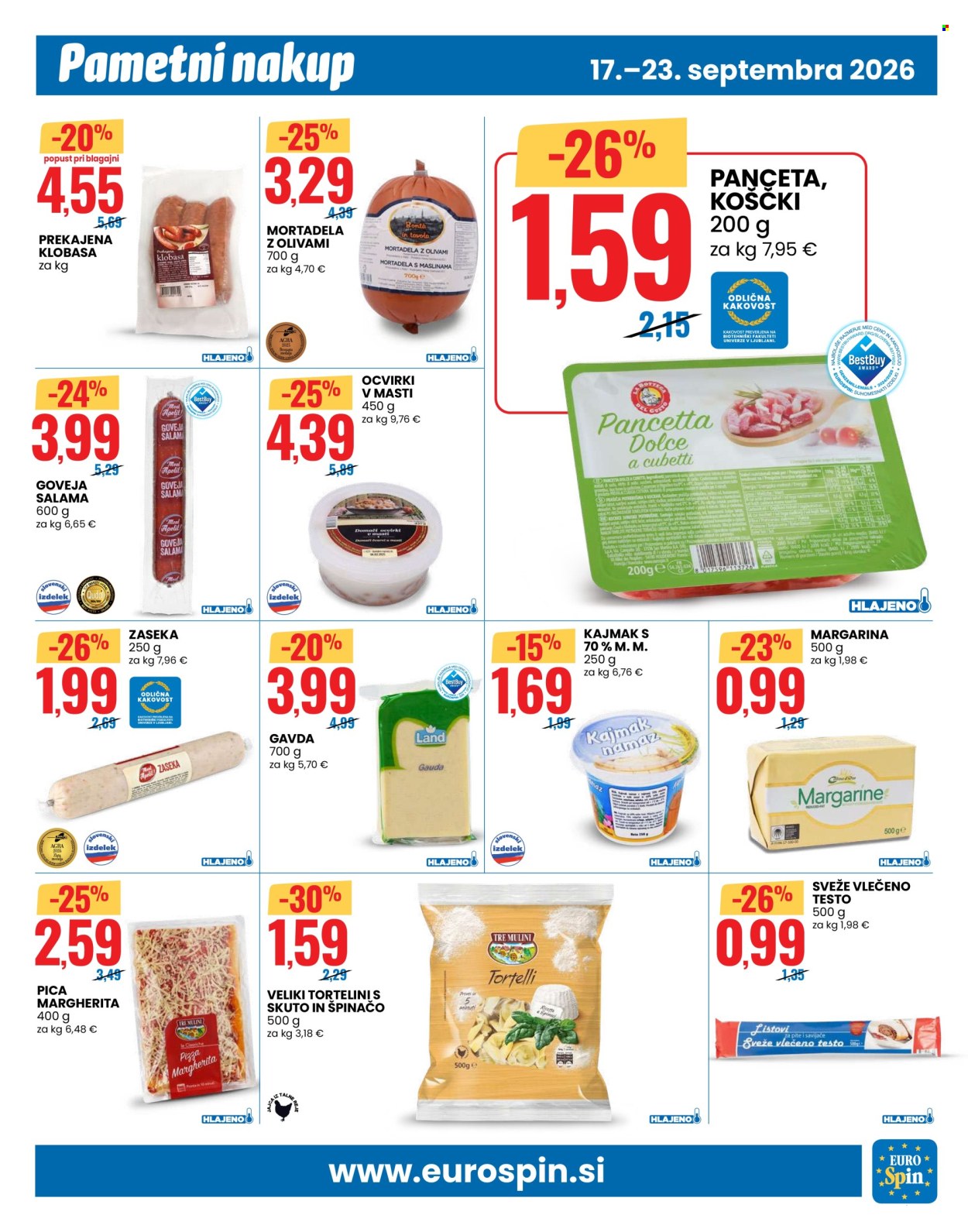 EuroSpin katalog - 17.9.2026 - 23.9.2026. Stran 5
