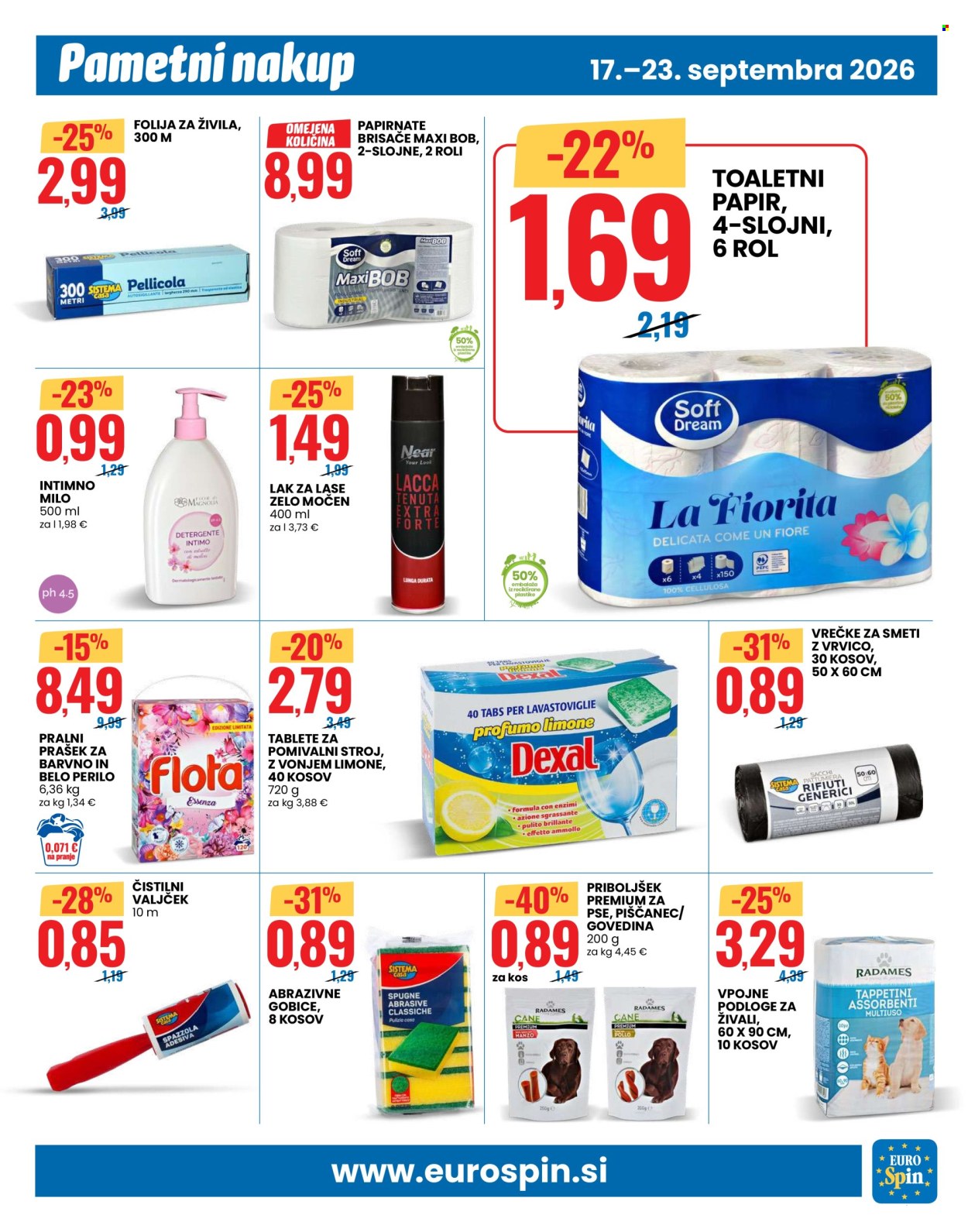 EuroSpin katalog - 17.9.2026 - 23.9.2026. Stran 9
