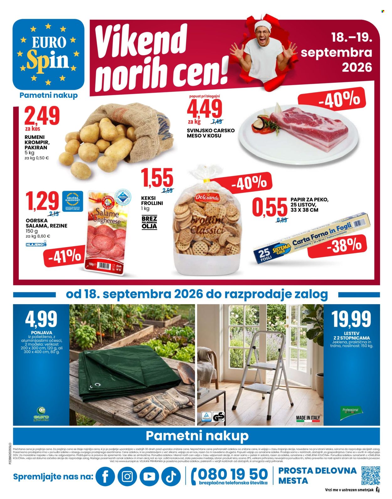 EuroSpin katalog - 17.9.2026 - 23.9.2026. Stran 16