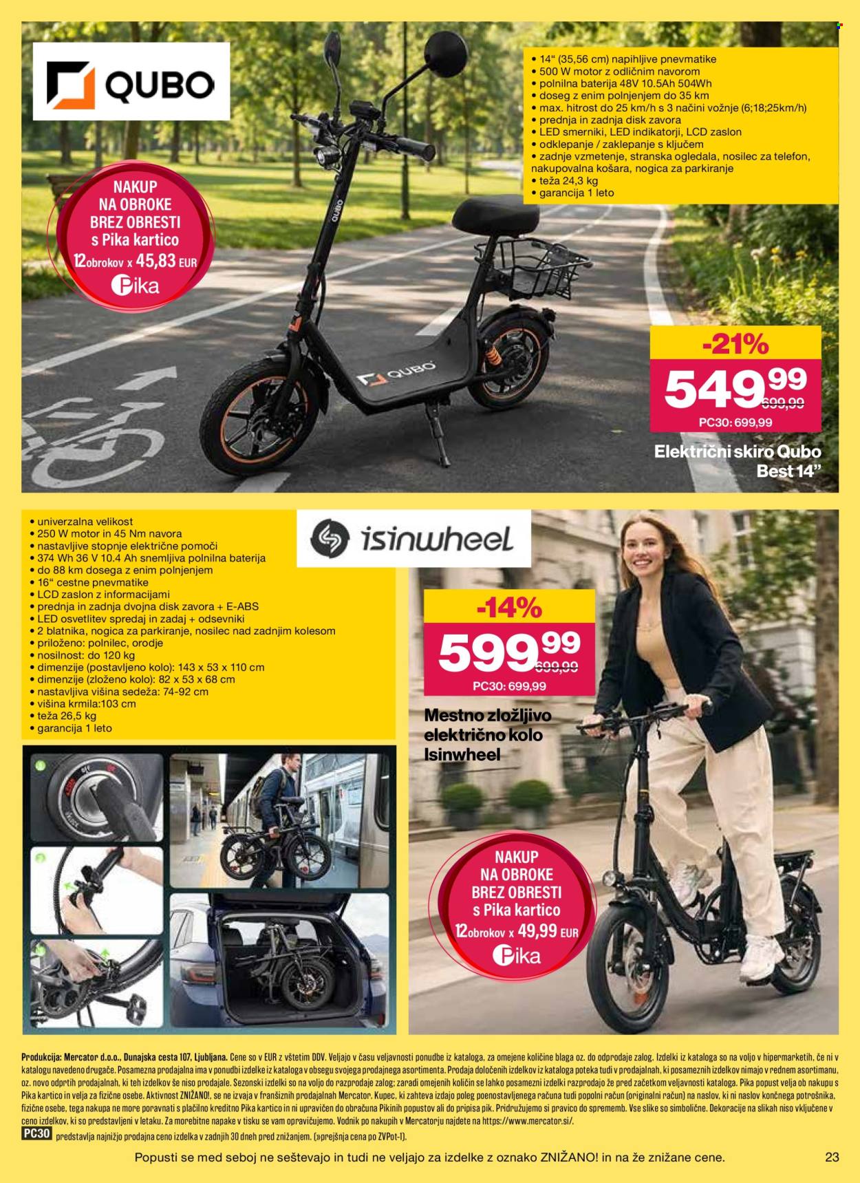 Mercator katalog - 16.9.2026 - 6.10.2026. Stran 23