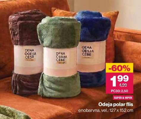Odeja polar flis