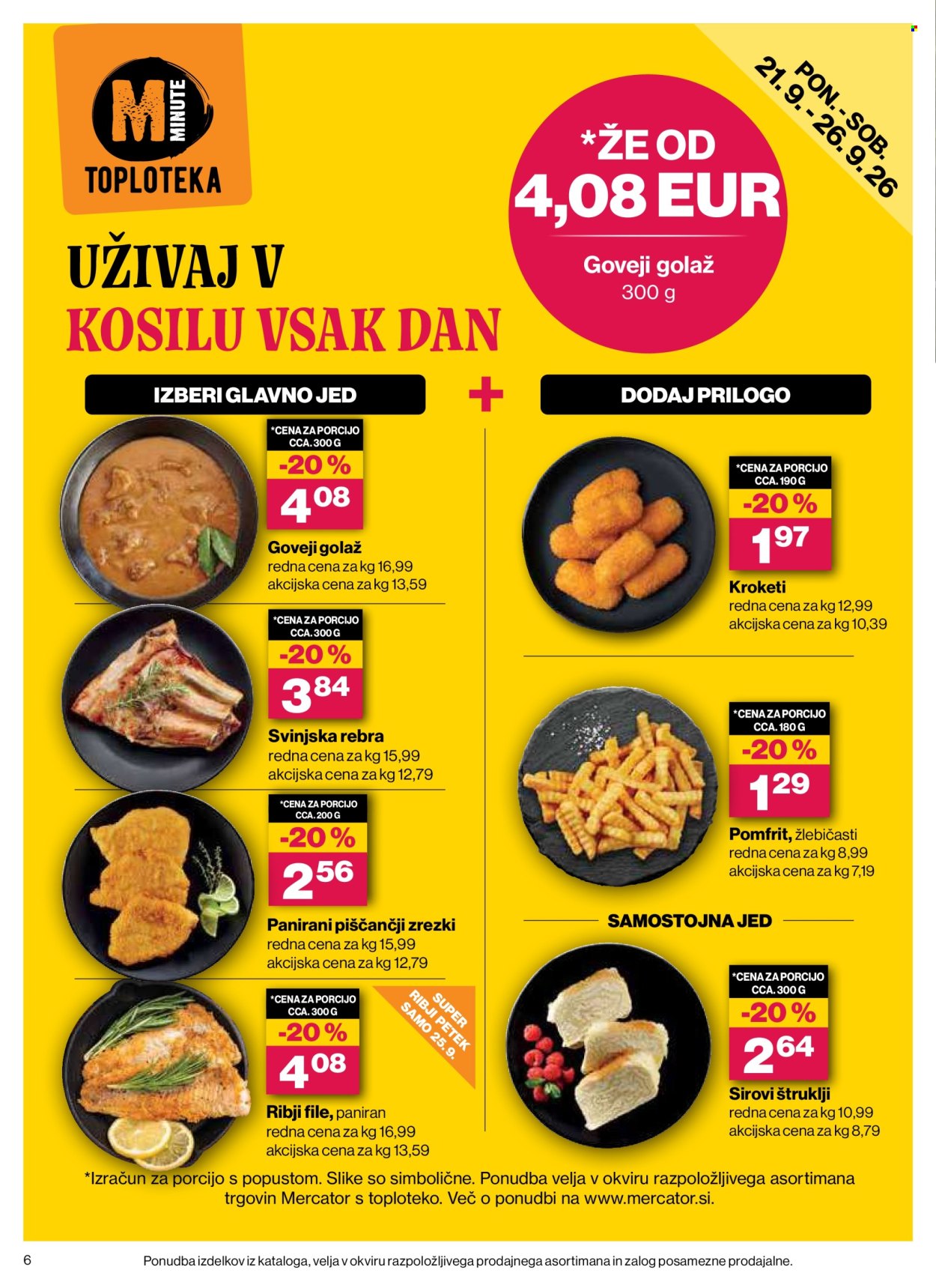 Mercator katalog - 17.9.2026 - 23.9.2026. Stran 6