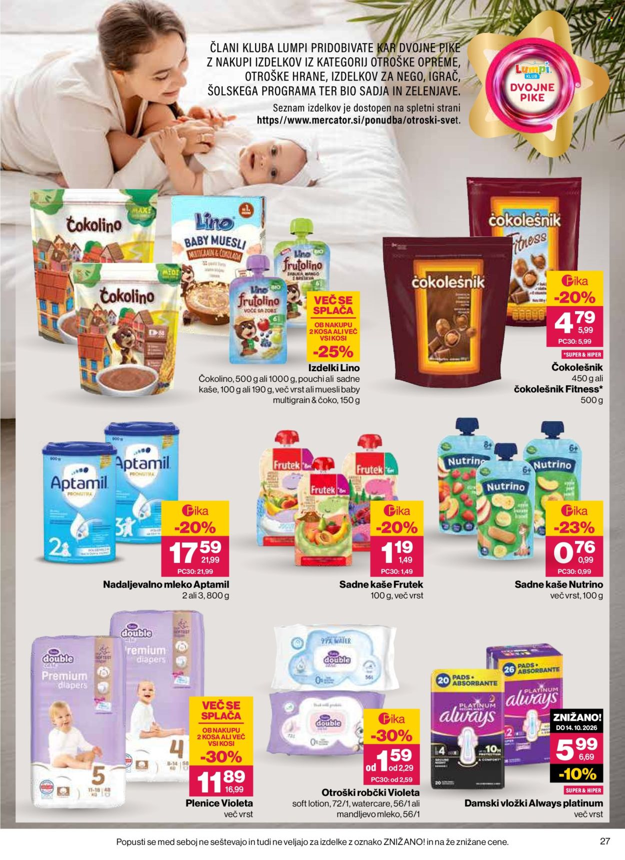 Mercator katalog - 17.9.2026 - 23.9.2026. Stran 27