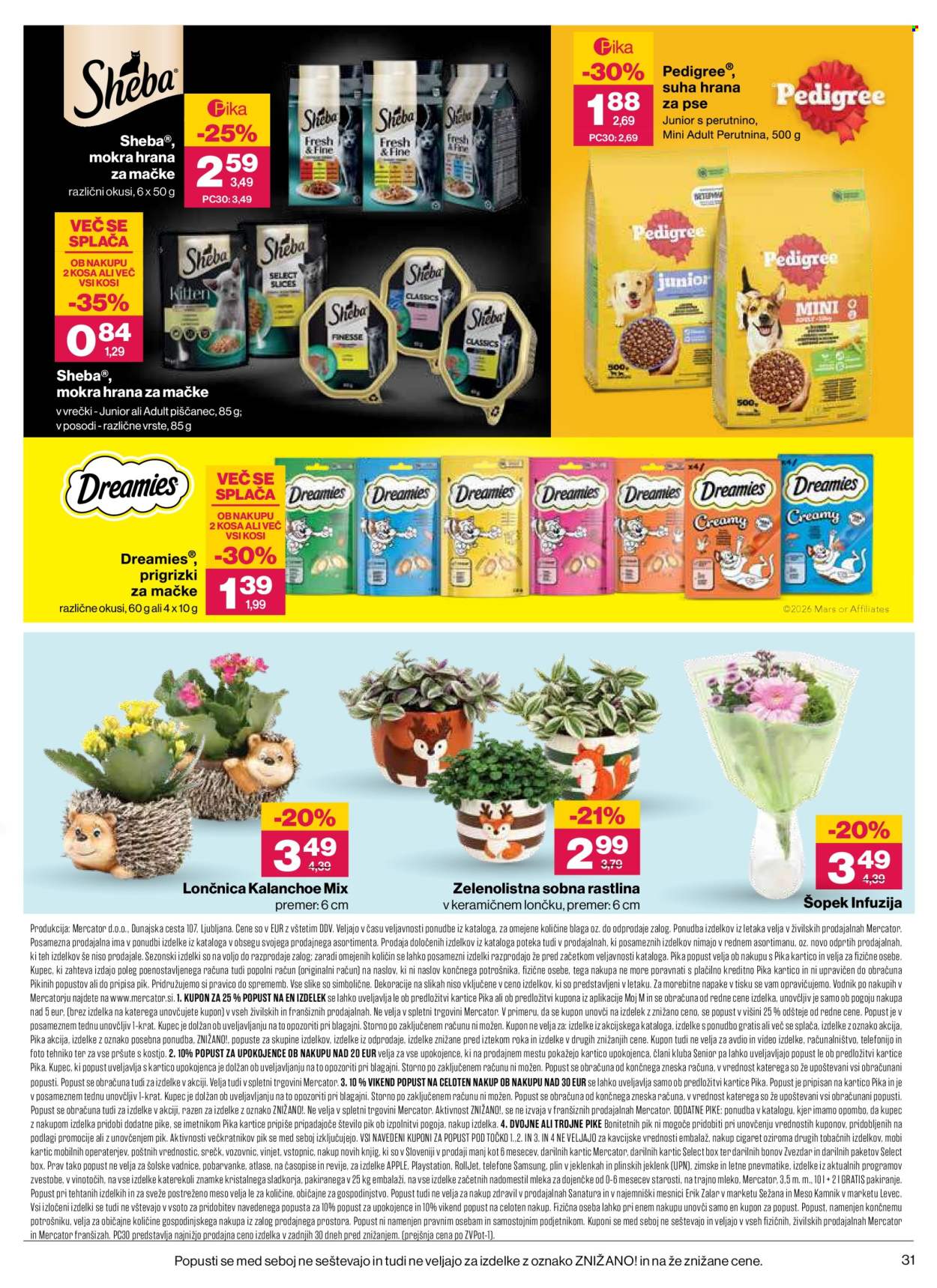 Mercator katalog - 17.9.2026 - 23.9.2026. Stran 31