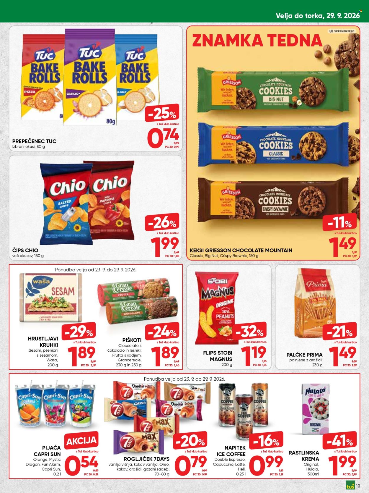 Tuš katalog - 16.9.2026 - 29.9.2026. Stran 19