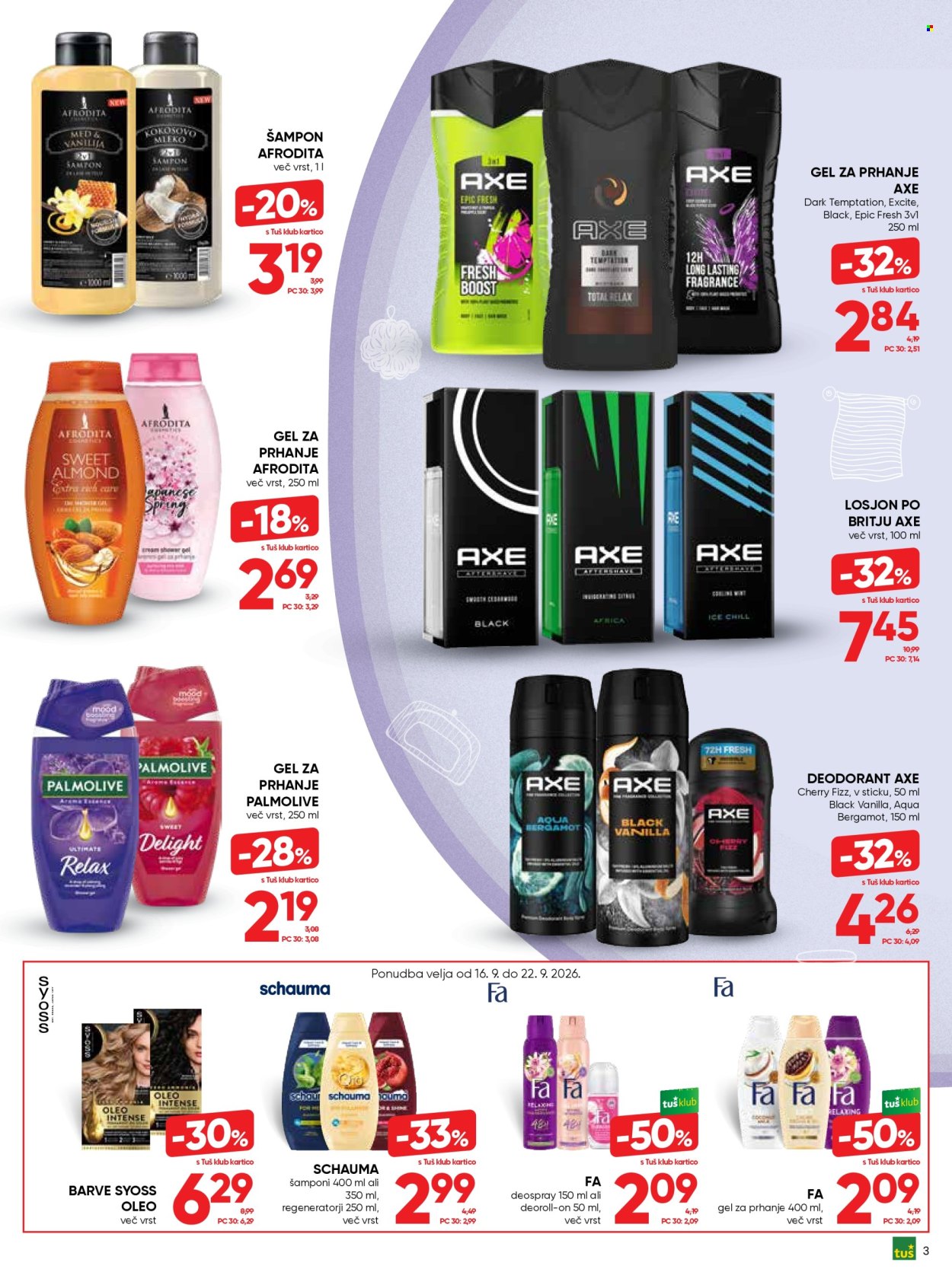 Tuš katalog - 16.9.2026 - 29.9.2026. Stran 3