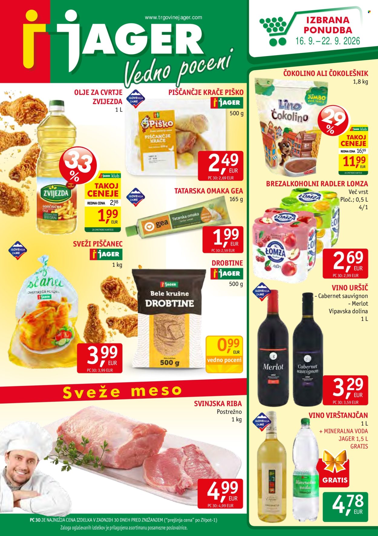 JAGER katalog - 16.9.2026 - 22.9.2026. Stran 1