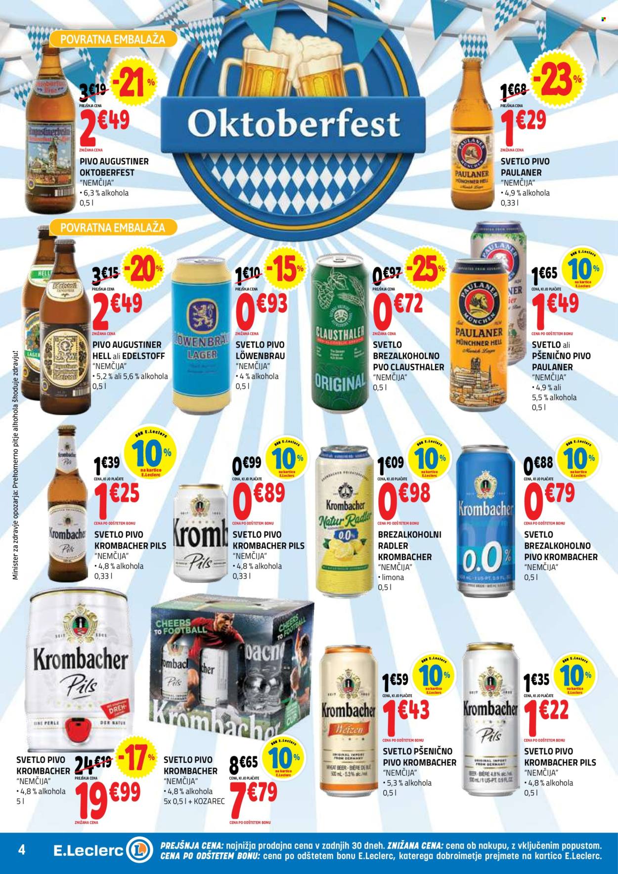 E.Leclerc katalog - 16.9.2026 - 26.9.2026. Stran 4
