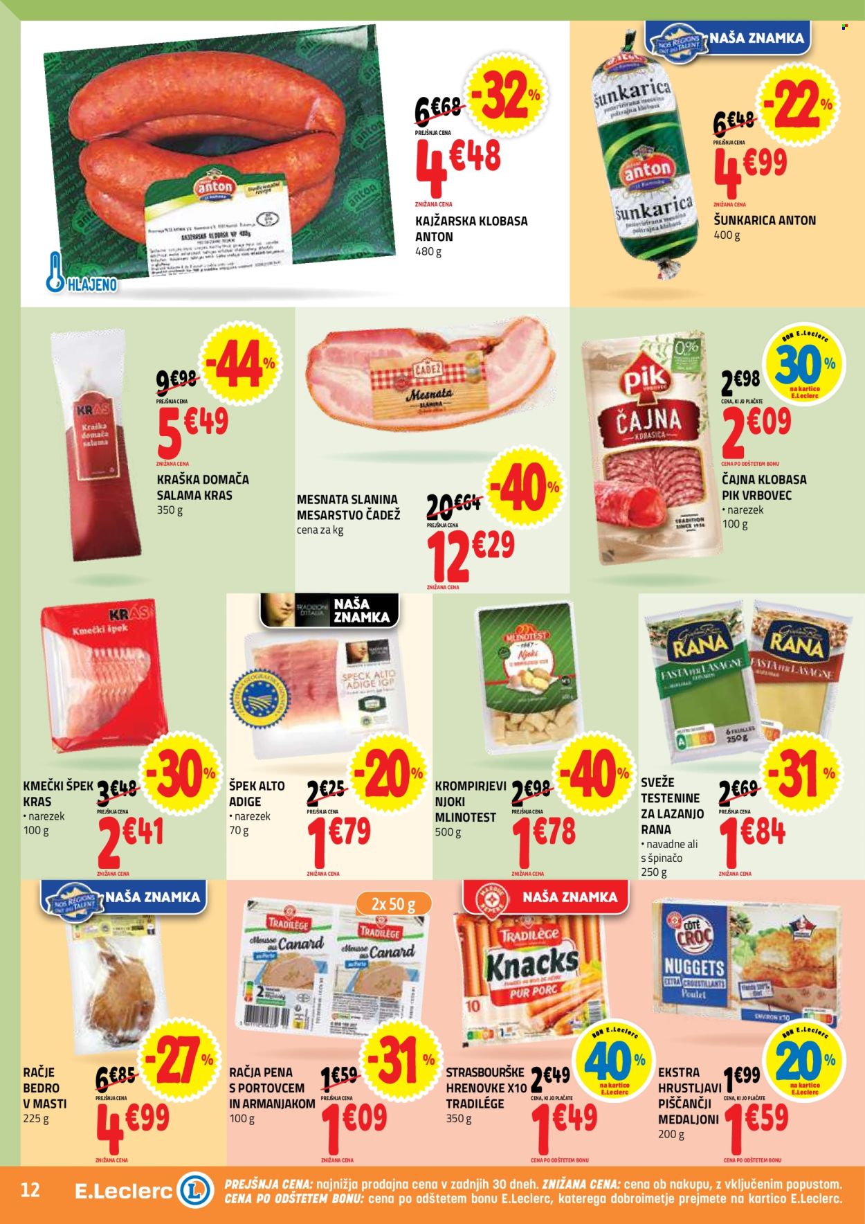 E.Leclerc katalog - 16.9.2026 - 26.9.2026. Stran 12
