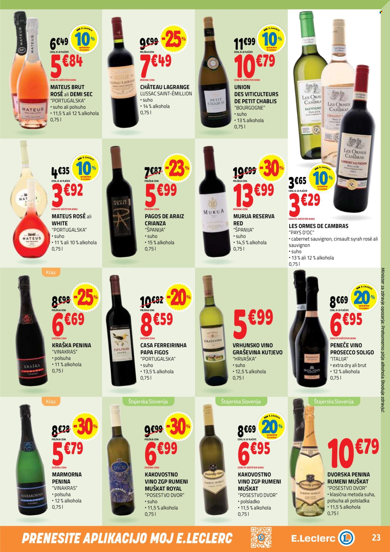 E.Leclerc katalog - 16.9.2026 - 26.9.2026. Stran 23