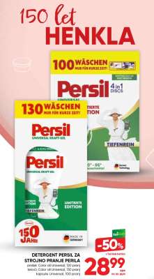 Detergent Persil za strojno pranje perila