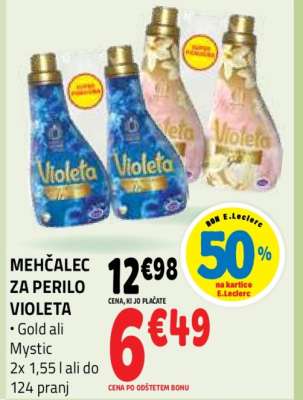 Mehčalec za perilo Violeta