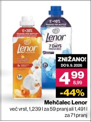 MEHČALEC LENOR