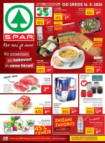 SPAR katalog - 16.9.2026 - 29.9.2026.
