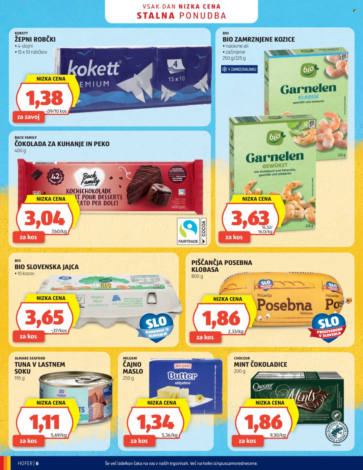 Hofer katalog - 16.9.2026 - 24.9.2026. Stran 6