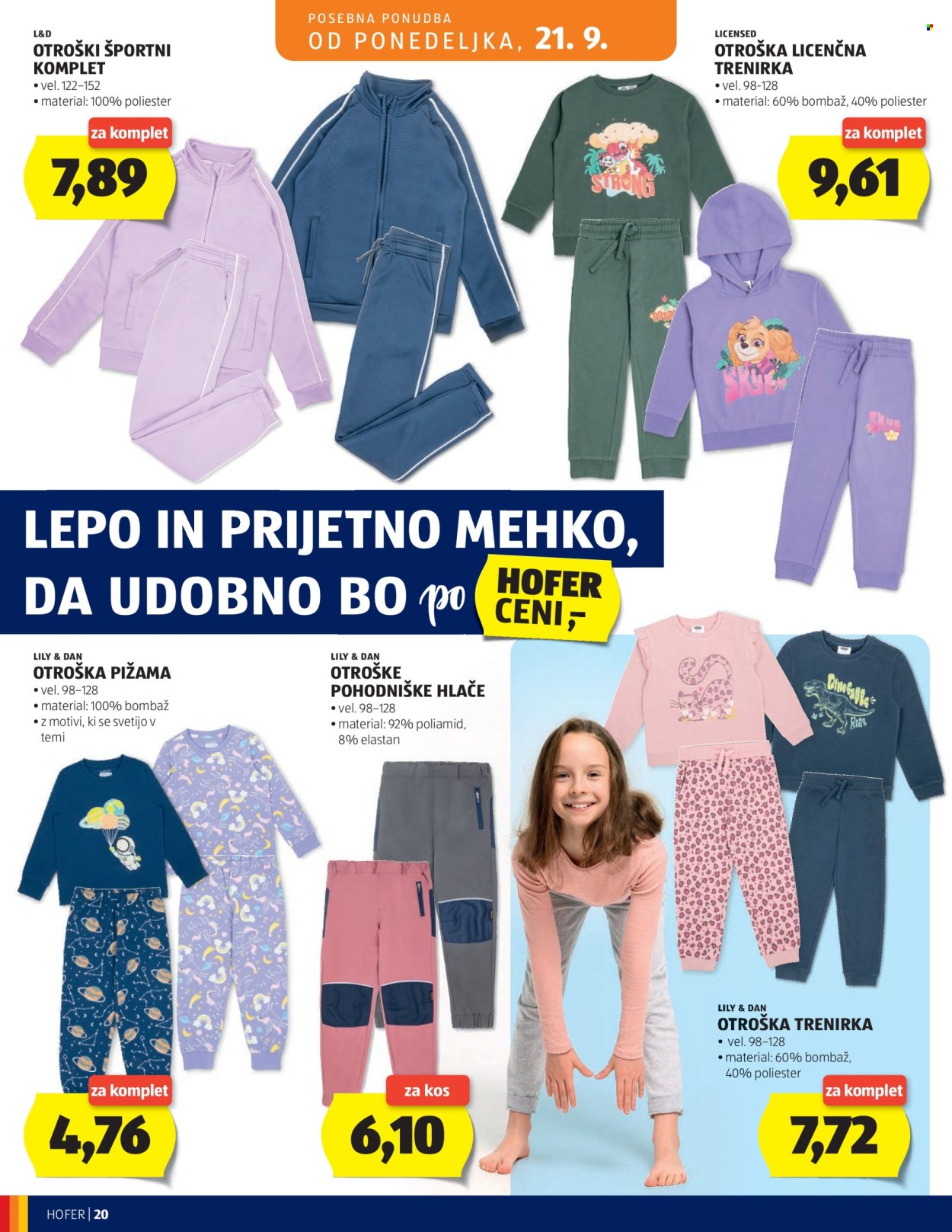 Hofer katalog - 16.9.2026 - 24.9.2026. Stran 20