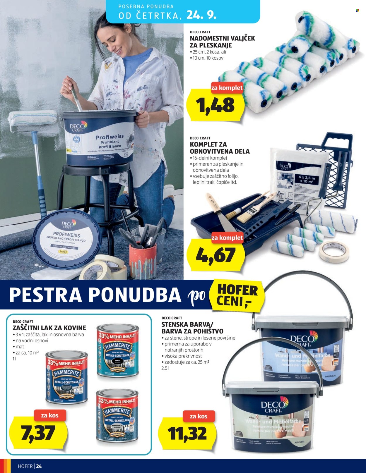Hofer katalog - 16.9.2026 - 24.9.2026. Stran 24