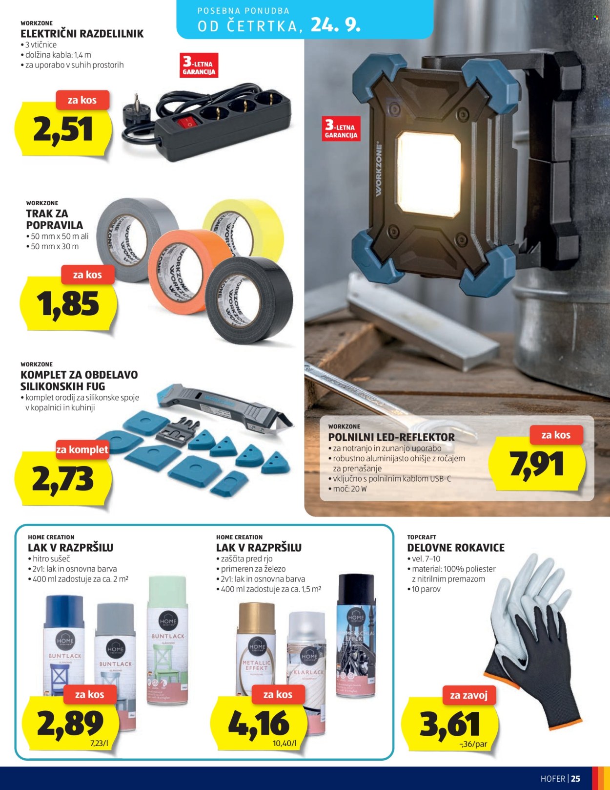 Hofer katalog - 16.9.2026 - 24.9.2026. Stran 25