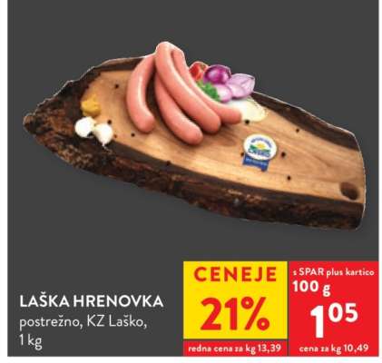 LAŠKA HRENOVKA