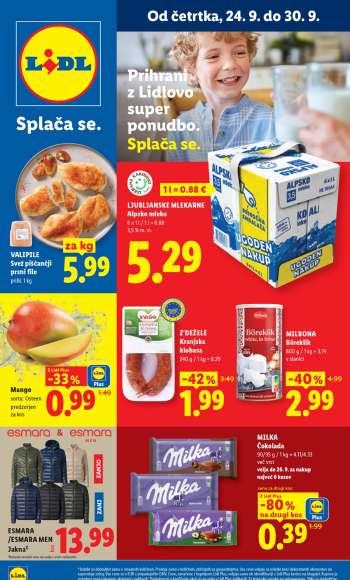 Lidl katalog - 24.9.2026 - 30.9.2026.