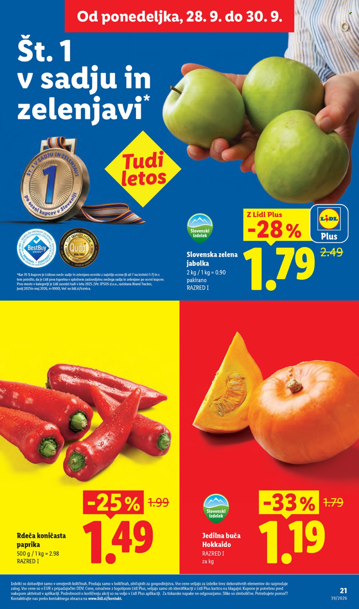 Lidl katalog - 24.9.2026 - 30.9.2026. Stran 39