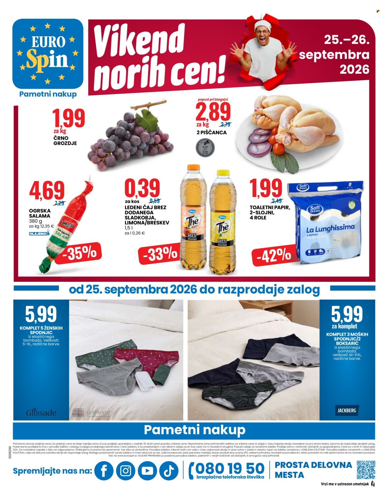 EuroSpin katalog - 24.9.2026 - 30.9.2026. Stran 16