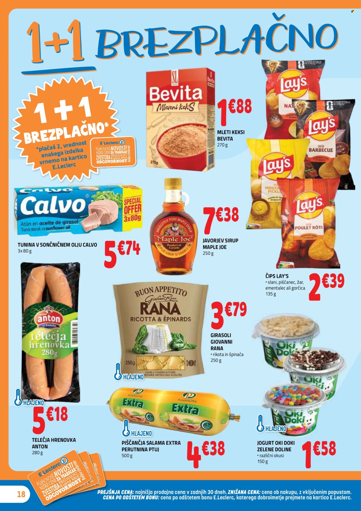 E.Leclerc katalog - 23.9.2026 - 3.10.2026. Stran 18
