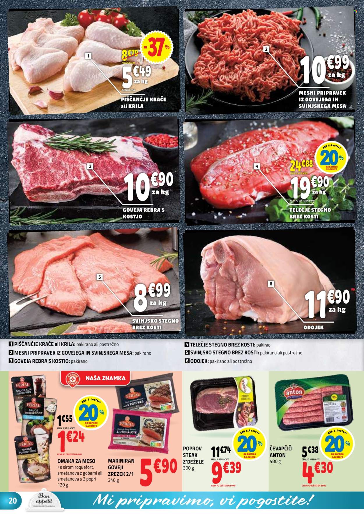 E.Leclerc katalog - 23.9.2026 - 3.10.2026. Stran 20