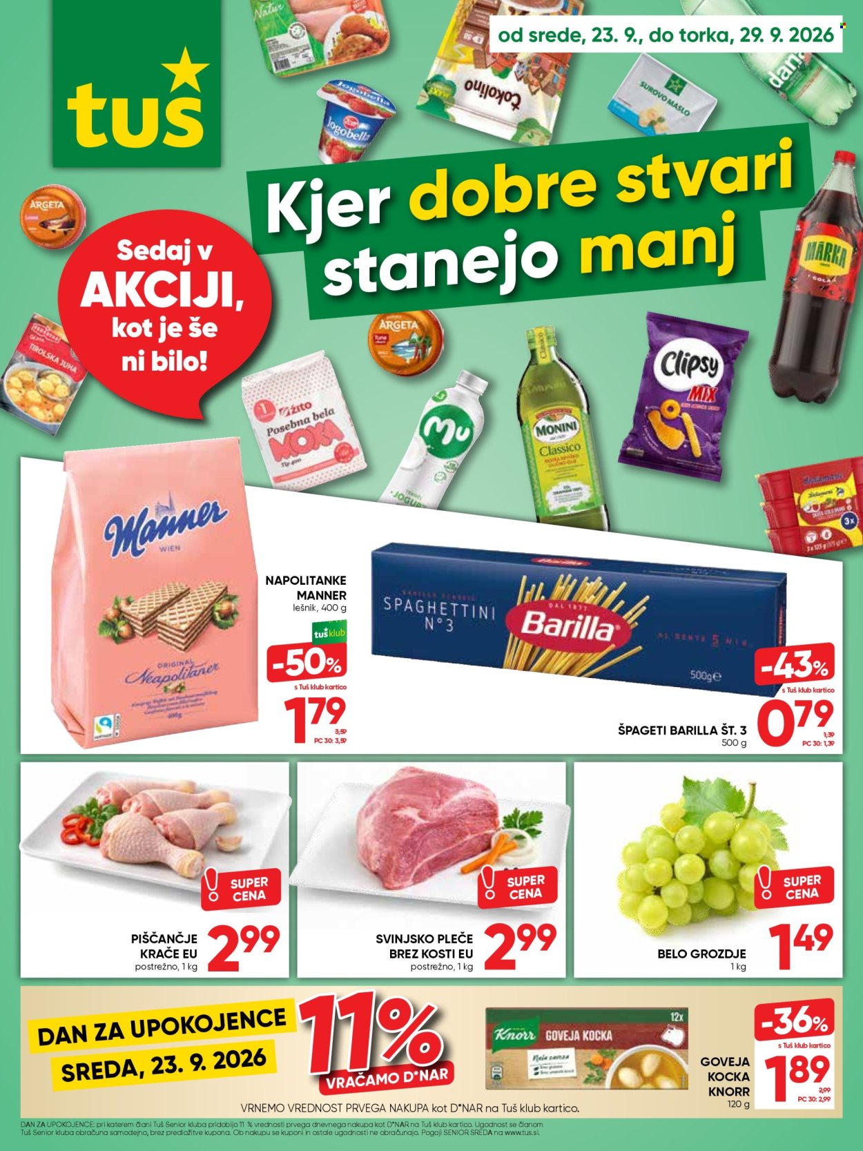 Tuš katalog - 23.9.2026 - 29.9.2026. Stran 1