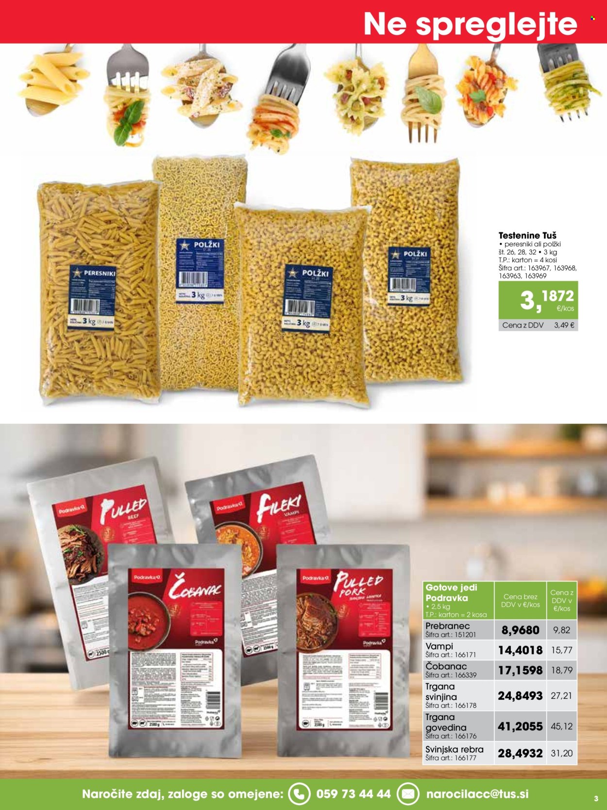 Tuš Cash & Carry katalog - 15.9.2026 - 14.10.2026. Stran 3